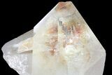Large, Quartz Crystal With Hematite Inclusions - Brazil #121432-1